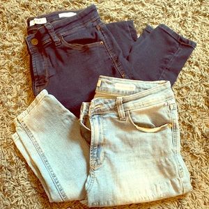 TWO 👖pair kensie mid rise effortless ankle jeans